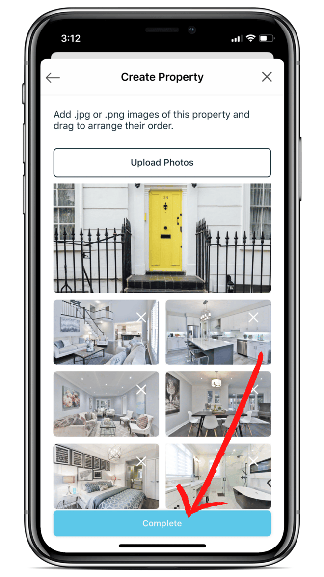 Create a Property Package via the Disclosures.io Mobile App